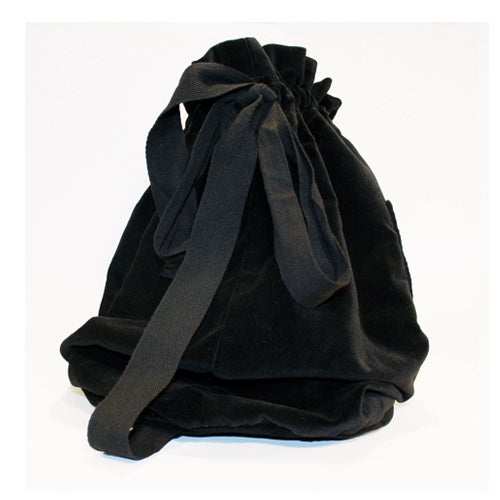Askpåse – Bomull, Svart