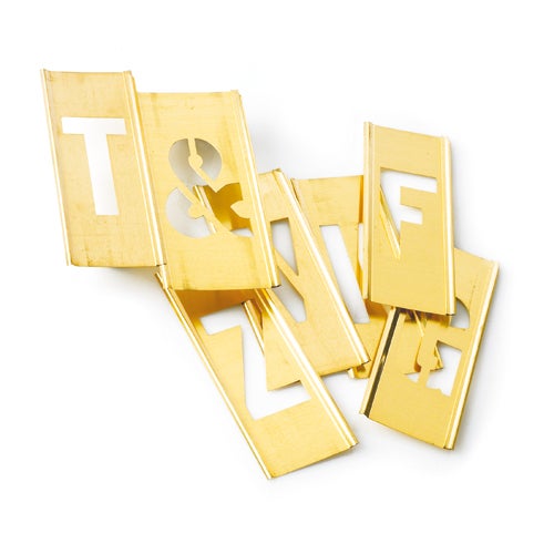 100 mm schablonsats alfabet