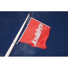 Flagga 150x300 cm stående – 1 färg screentryckt