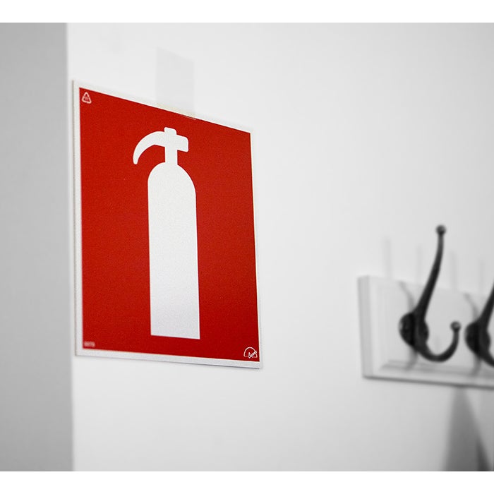 Handbrandsläckare 200x200 mm – Plast