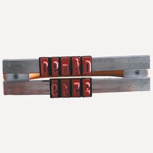 Hållare 2 rad - 20 mm typer - 250 mm