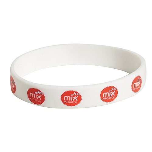 Silikonarmband inkl. 2-färgstryck