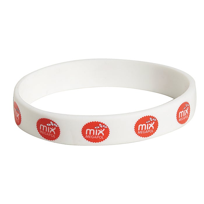 Silikonarmband inkl. 2-färgstryck