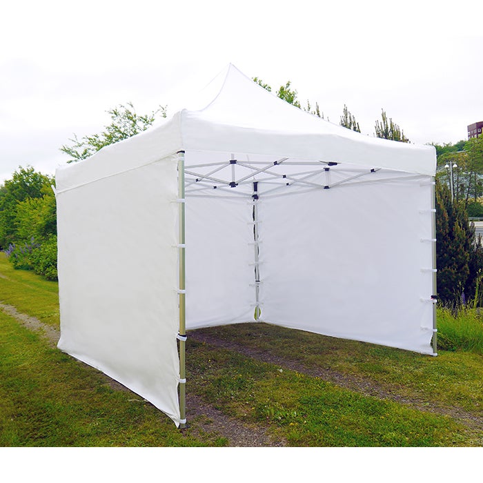Tältvägg - Vit otryckt vägg till tält PRO, 3x2 m