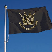 Flagga 350x220 cm (14 m) – 1 färg screentryckt