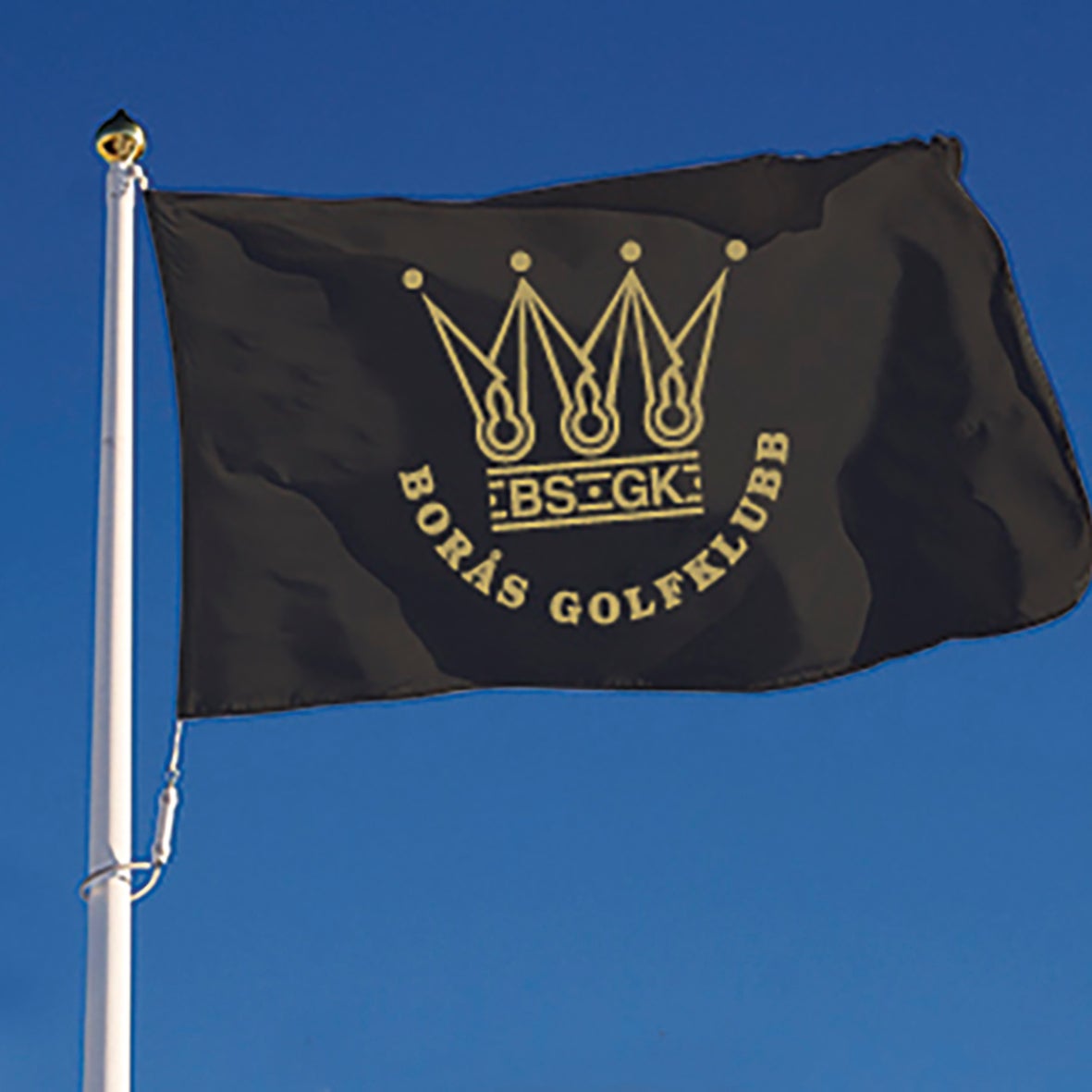 Flagga 350x220 cm (14 m) – 1 färg screentryckt