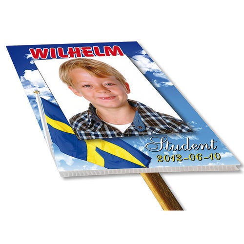 Kanalplastskylt - 5 mm - upp till 315 cm²