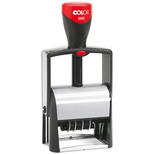 Datumstämpel 58x37 mm – Colop S2660 Stativ, Blå
