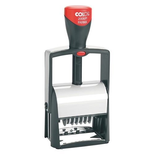 Nummerstämpel – Colop Stativ S2008/P, Svart