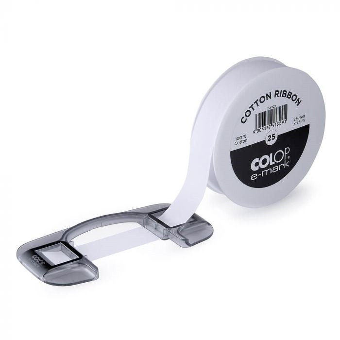 Colop e-mark, Bomullsband 25x25 m