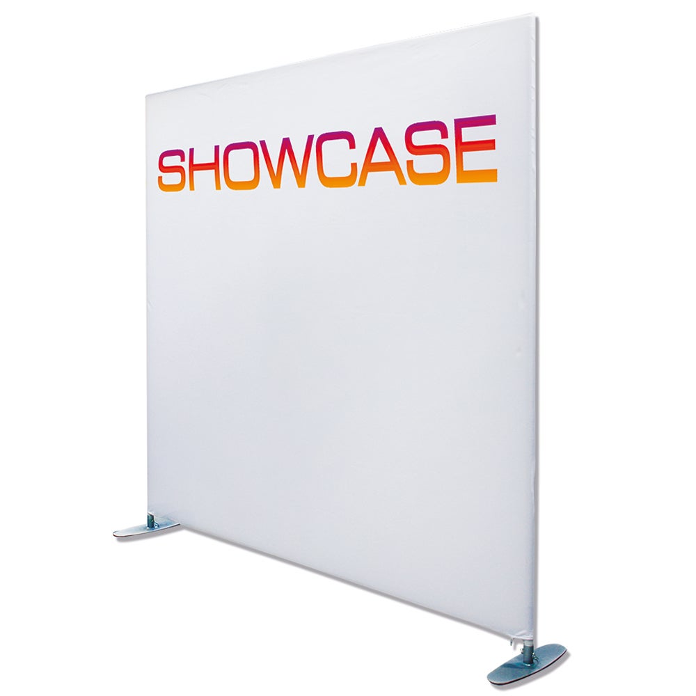 Flat Wall komplett med ställning, våd i stretchmaterial och väska