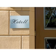 Aluminiumskylt 300x210 mm – Konvex, Slät, 1–3 färger