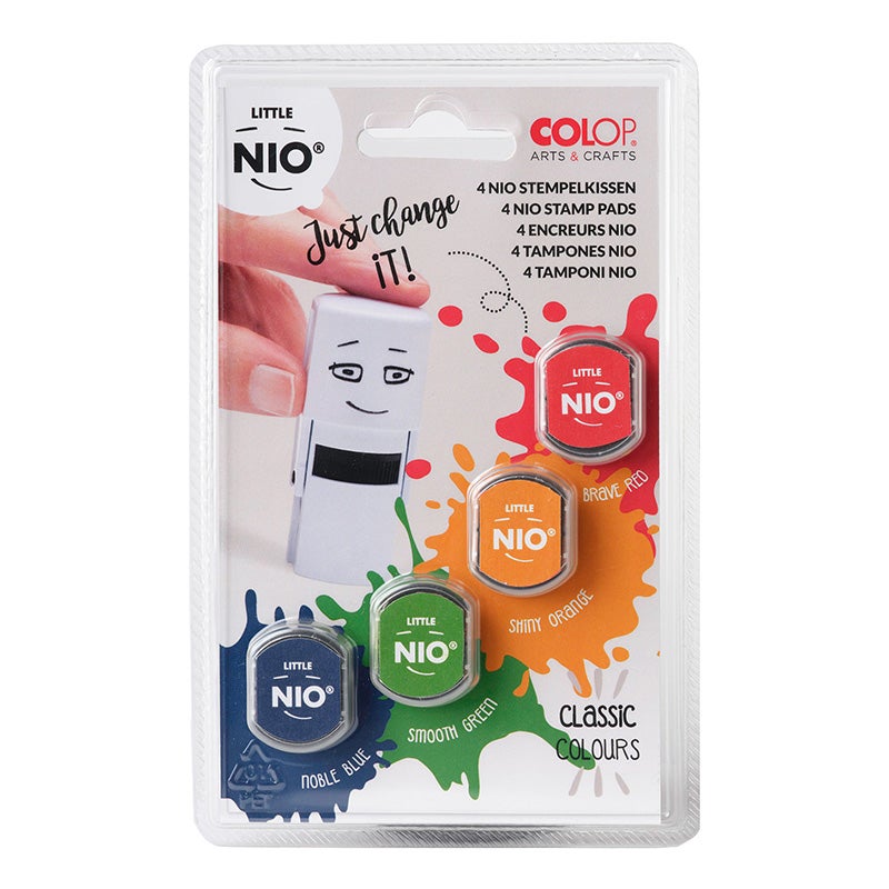 Dynkassetter 4-färger Classic, Colop A & C Little NIO