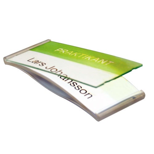 Namnbricka Atlantis grön - FRÅGA MIG!