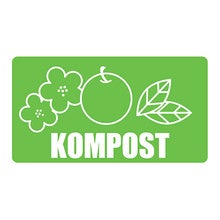Återvinningsdekal Kompost 180x100 mm