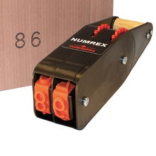 20 mm 2-bands Numrex gummibandstämpel