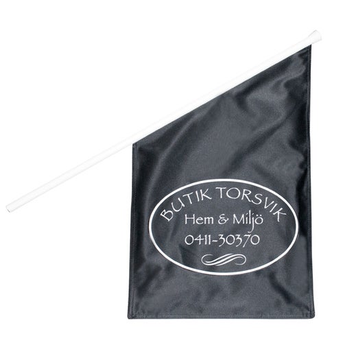 Fasadflagga 600x400 mm – Polyester