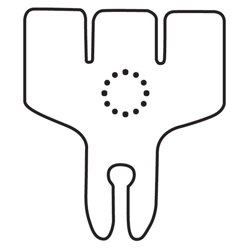Bakstycke Classic Variabel – Vit
