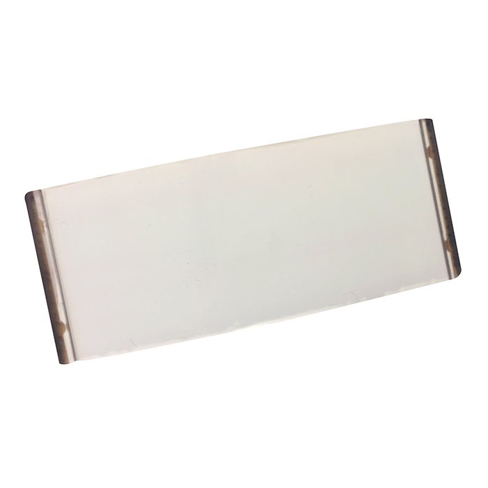 Atlantis transparent Namnbricka otryckt