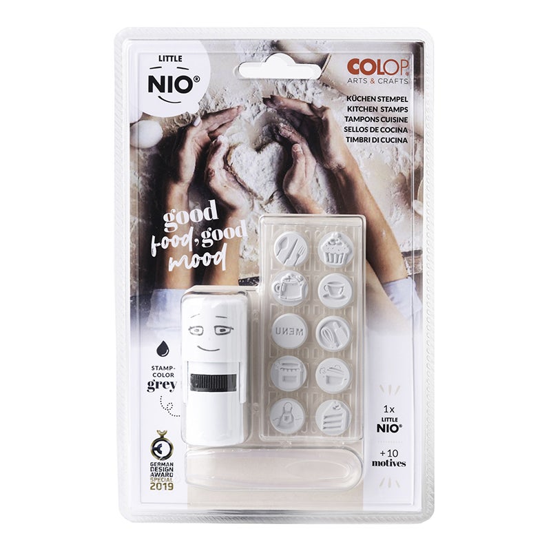 10 Köksmotiv, svart, Colop A & C Little NIO