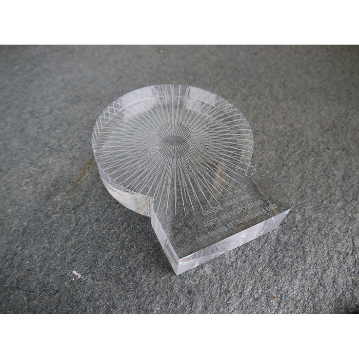 Plexiskylt 40x60 mm – UV-tryck, 8 mm