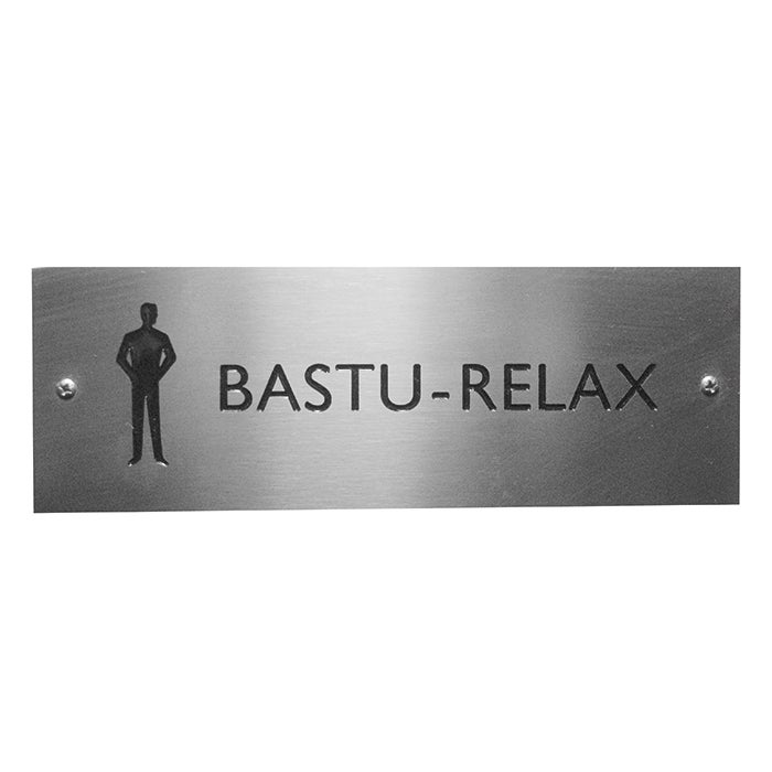 Graverade rostfria skyltar – Exempel