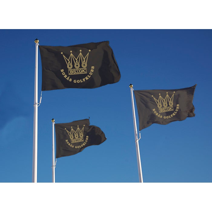 Flagga 200x120 cm – 2 färger screentryckt