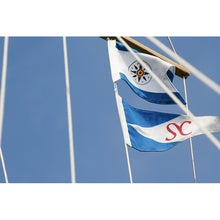 Båtvimpel - trekantig - 35x20 cm