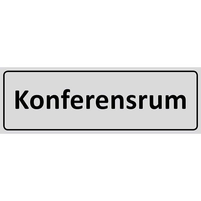 Informationsskylt Konferensrum 225x80 mm