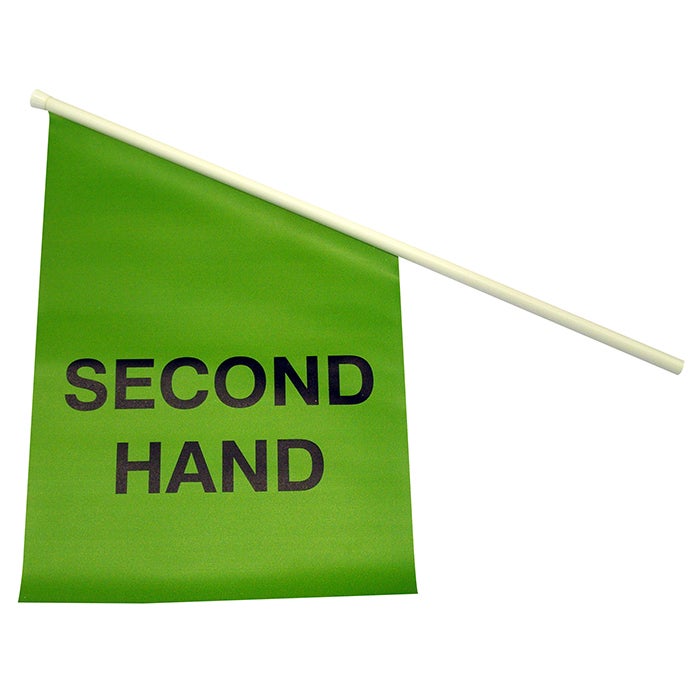 Fasadflagga 600x400 mm – PVC