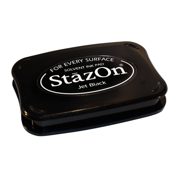 StazOn Stämpeldyna 40 x 70 mm, Svart
