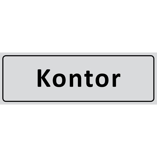 Informationsskylt Kontor 225x80 mm