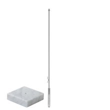 Bordsflaggstång 500 mm – med marmorfot