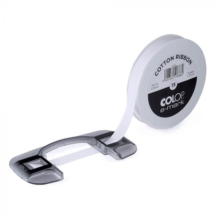Colop e-mark, Bomullsband 15x25 m