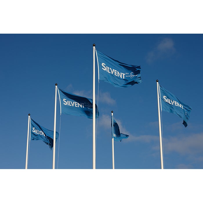 Flagga 150x100 cm – 1 färg screentryckt