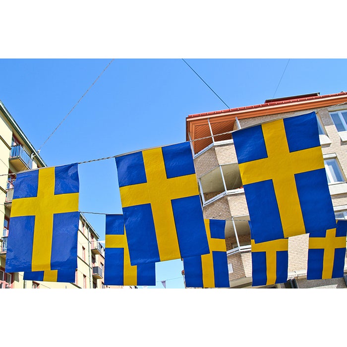 Flaggspel – Polyester, screentryckt