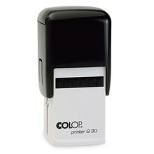 Stämpel 30x30 mm – Colop Printer Q30, Blå