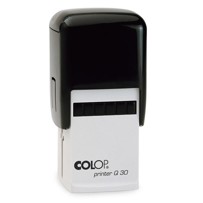 Stämpel 30x30 mm – Colop Printer Q30, Blå