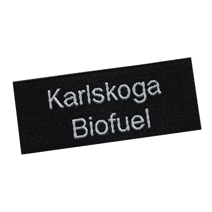 Vävda etiketter 30x50 mm