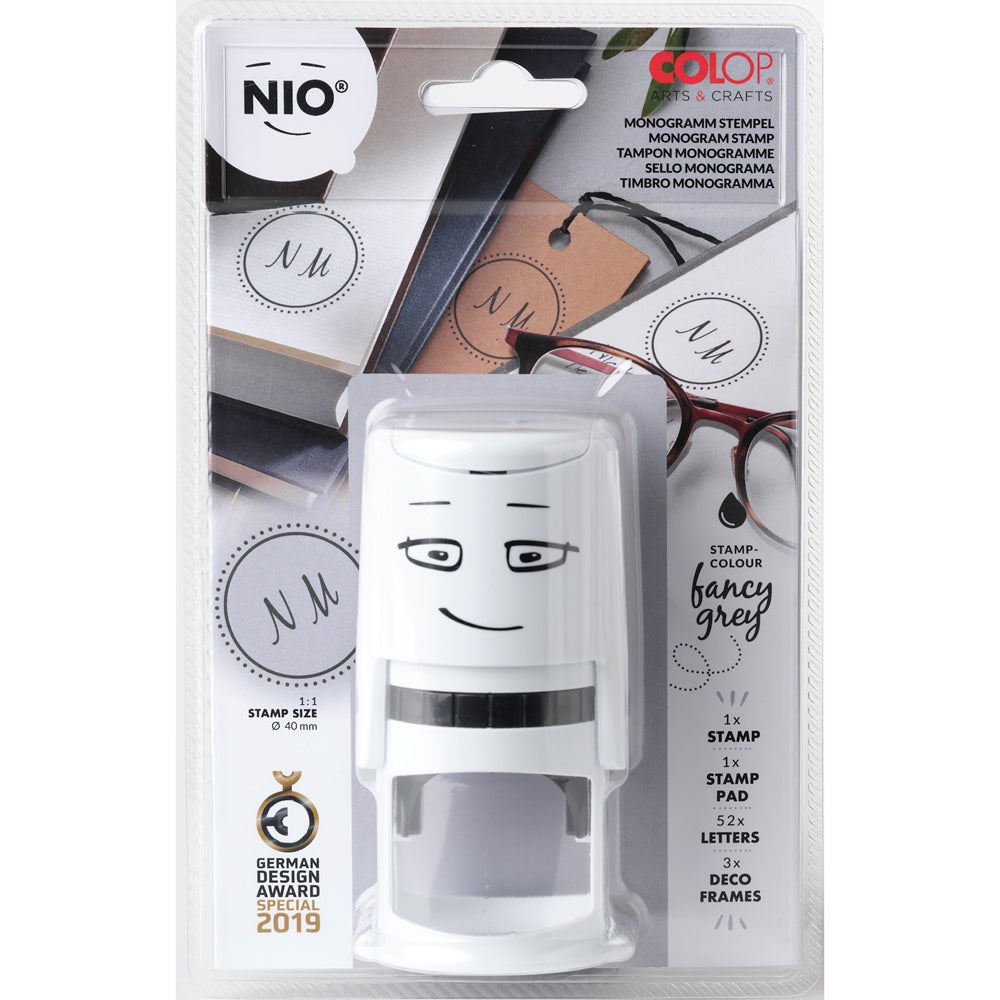 Böcker svart, inkl. 52 bokst. 3 Monogram