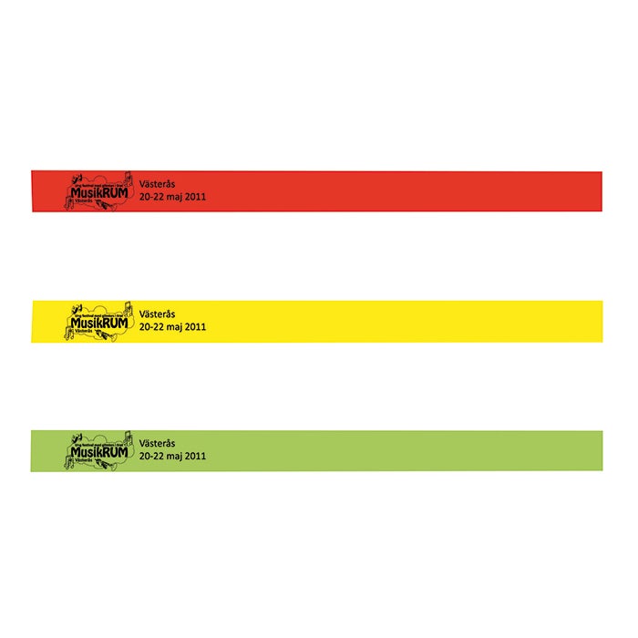 Festivalband Papper 25x250 mm