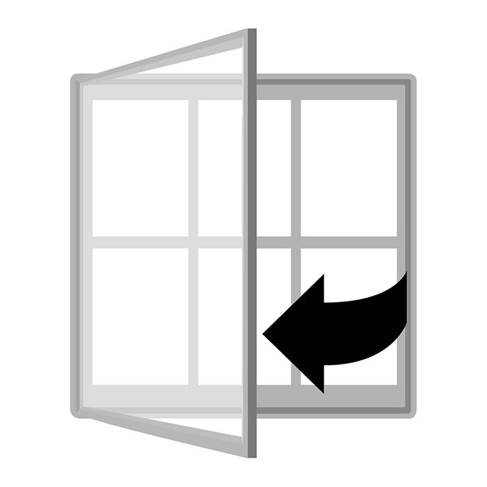 Informationstavla 750x750 mm – Tradition, Plexichoc, svart