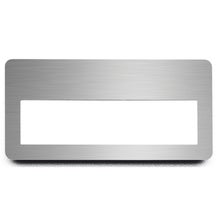 Aluminium Window otryckt Namnbricka metall