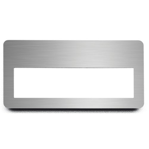 Aluminium Window otryckt Namnbricka metall