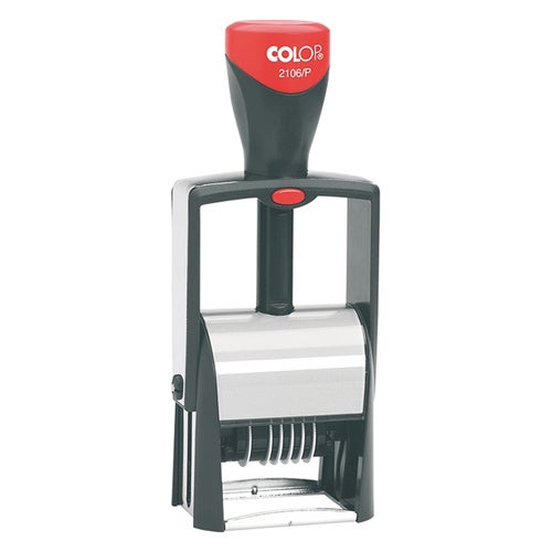 Nummerstämpel – Colop Stativ S2106/P, Svart