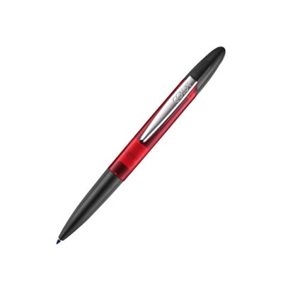 Stämpelpenna 33x8 mm – Stamp Writer Standard, Svart stämpelfärg / Röd penna