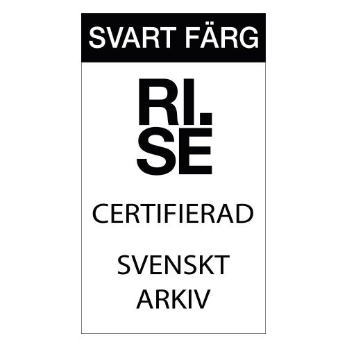 Q-stämpel 30x30 mm – Colop EOS Q30, Svart (Svenskt Arkiv)