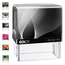 Stämpel 76x37 mm – Colop Printer 60, Blå