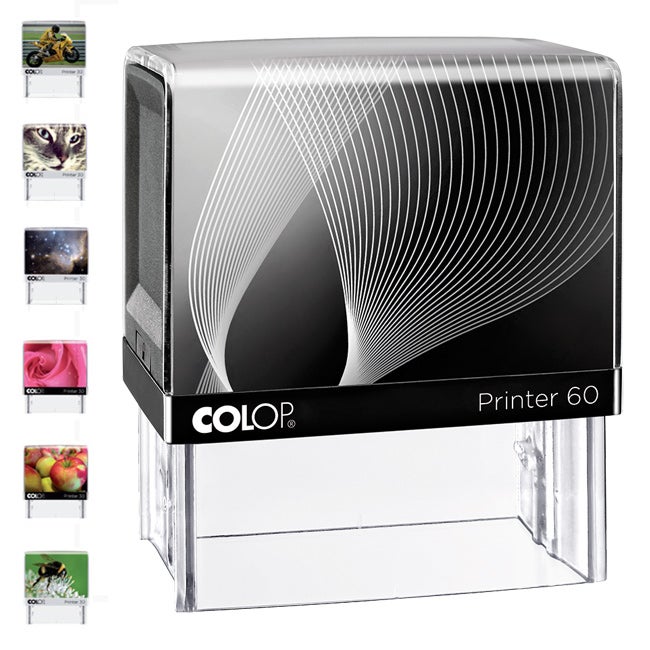 Stämpel 76x37 mm – Colop Printer 60, Blå