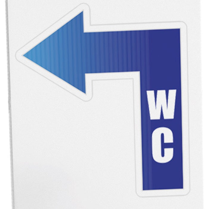 Plastskylt 700x1000 mm – Skummad plast 5 mm, Max 7000 cm²